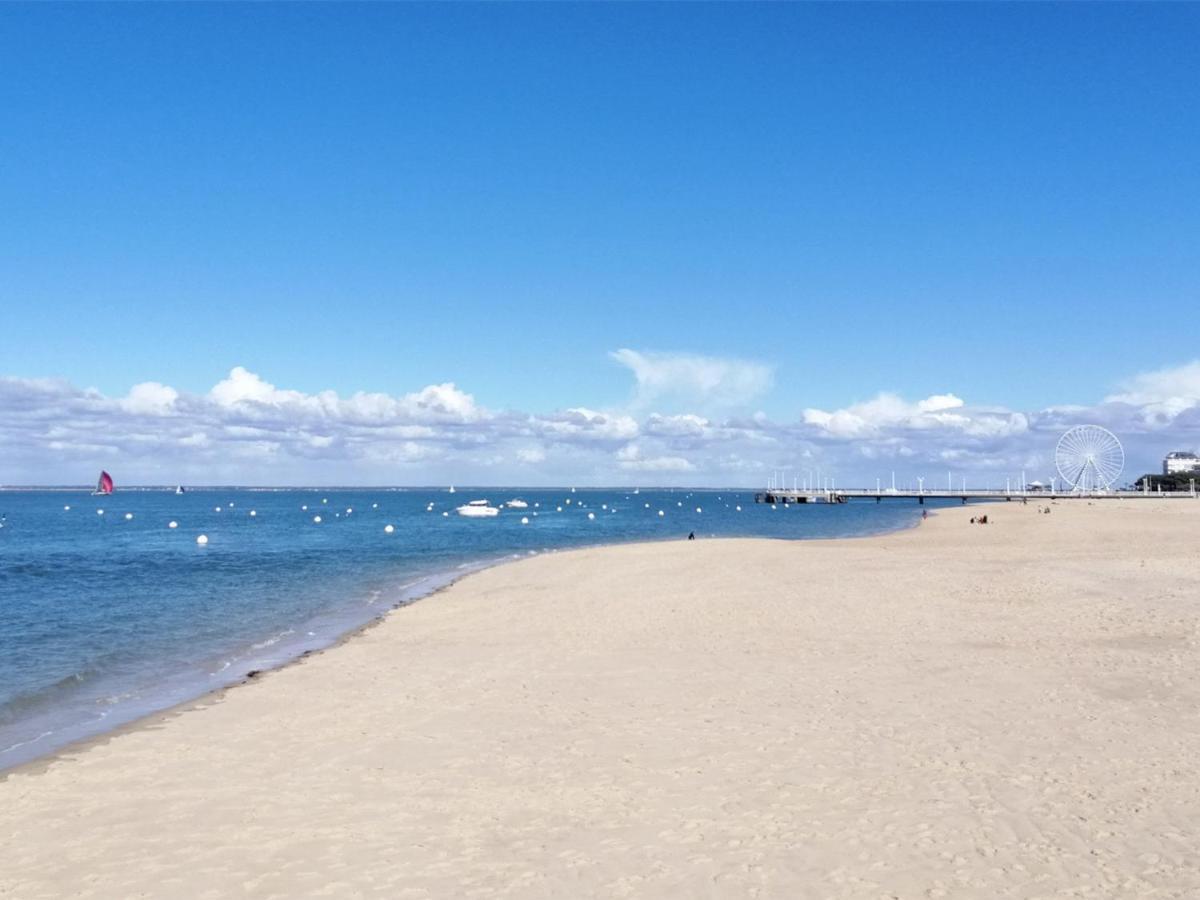 Arcachon Centre: Beau T2 53M² Avec Terrasse, Parking, Ascenseur, Proche Plage Et Commerces - Fr-1-420-93 Bagian luar foto
